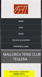 Mobile Screenshot of mallorcatenisclub.com
