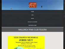 Tablet Screenshot of mallorcatenisclub.com